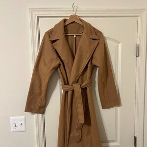 Belted Winter Pea Coat